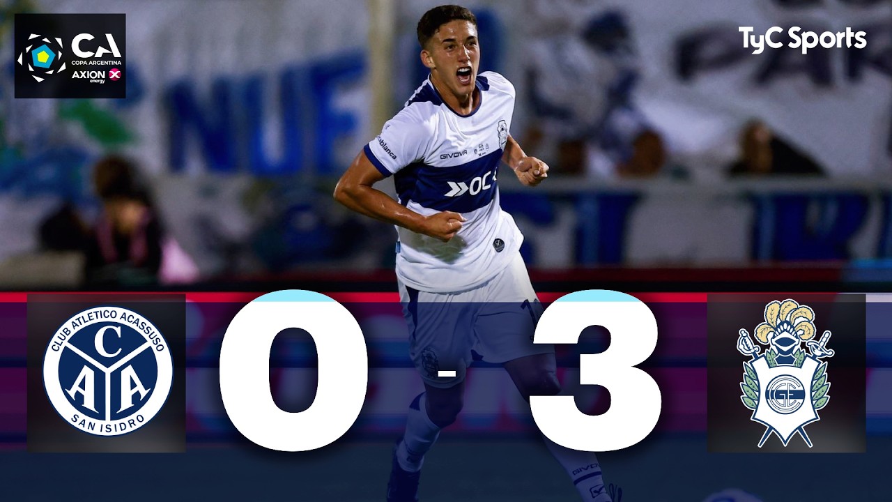 Acassuso vs Gimnasia y Esgrima Highlights