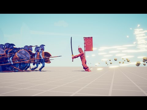 NEW SHOGUN vs ARMIES - Totally Accurate Battle Simulator TABS