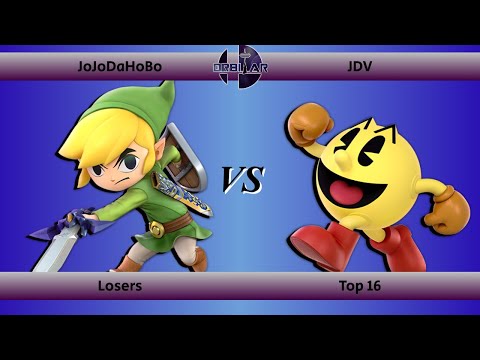 JDV (Pac-Man) vs JoJoDaHoBo (Toon Link) - Orbitar 100 - Losers Top 16