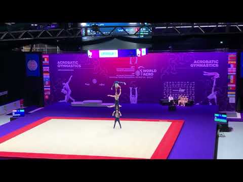 Moldova Senior Mens Group Balance Routine