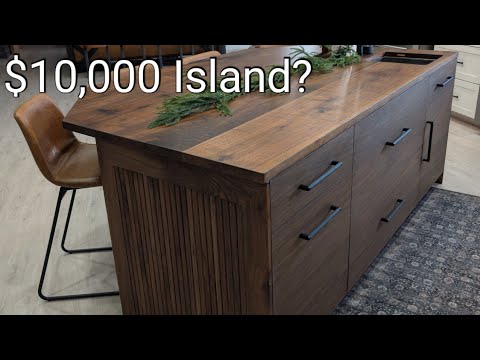 This custom kitchen island would cost a fortune to buy