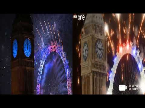FWSIM- London New Year Fireworks 2016