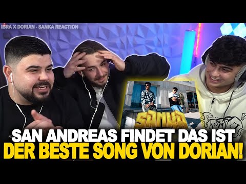 SAN ANDREAS KOMMT NICHT KLAR WEGEN DEM SONG 😂 Ibra x Dorian - Sanka | Reaction