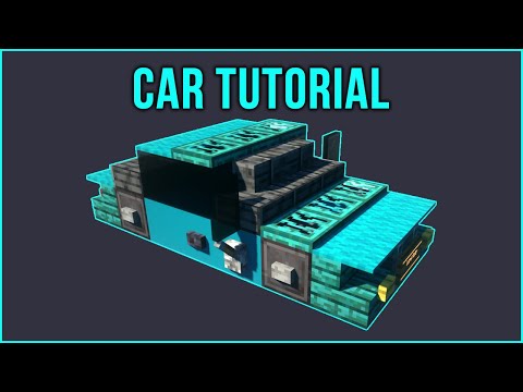 Mincraft Tutorial: How to Make a Car