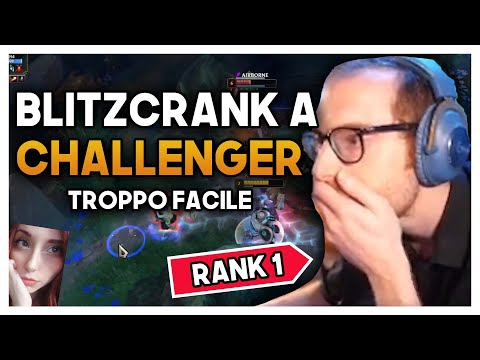 BLITZCRANK A CHALLENGER- TROPPO FACILE