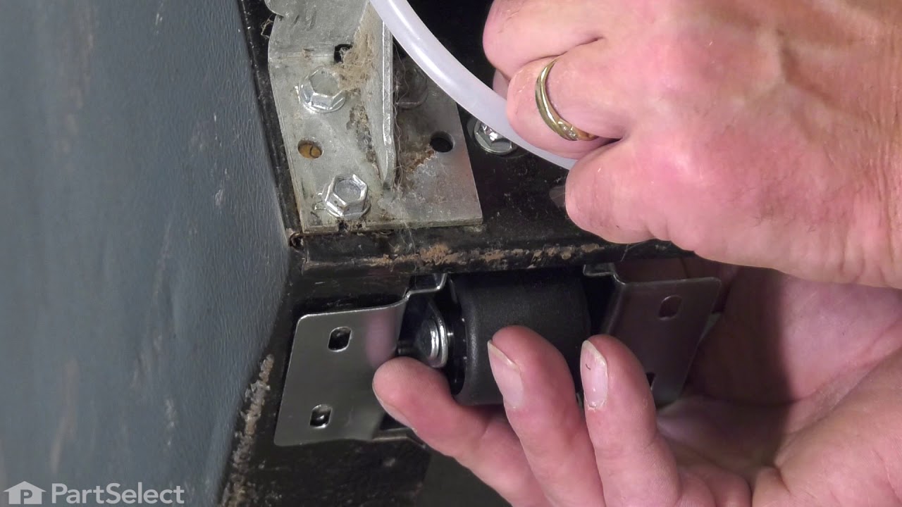 Replacing your Frigidaire Refrigerator ROLLER Assembly