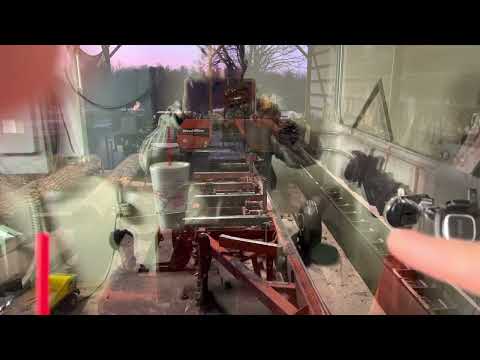 LT70 Super Hydraulic Portable Sawmill dcs screen for joystick controls Walk through