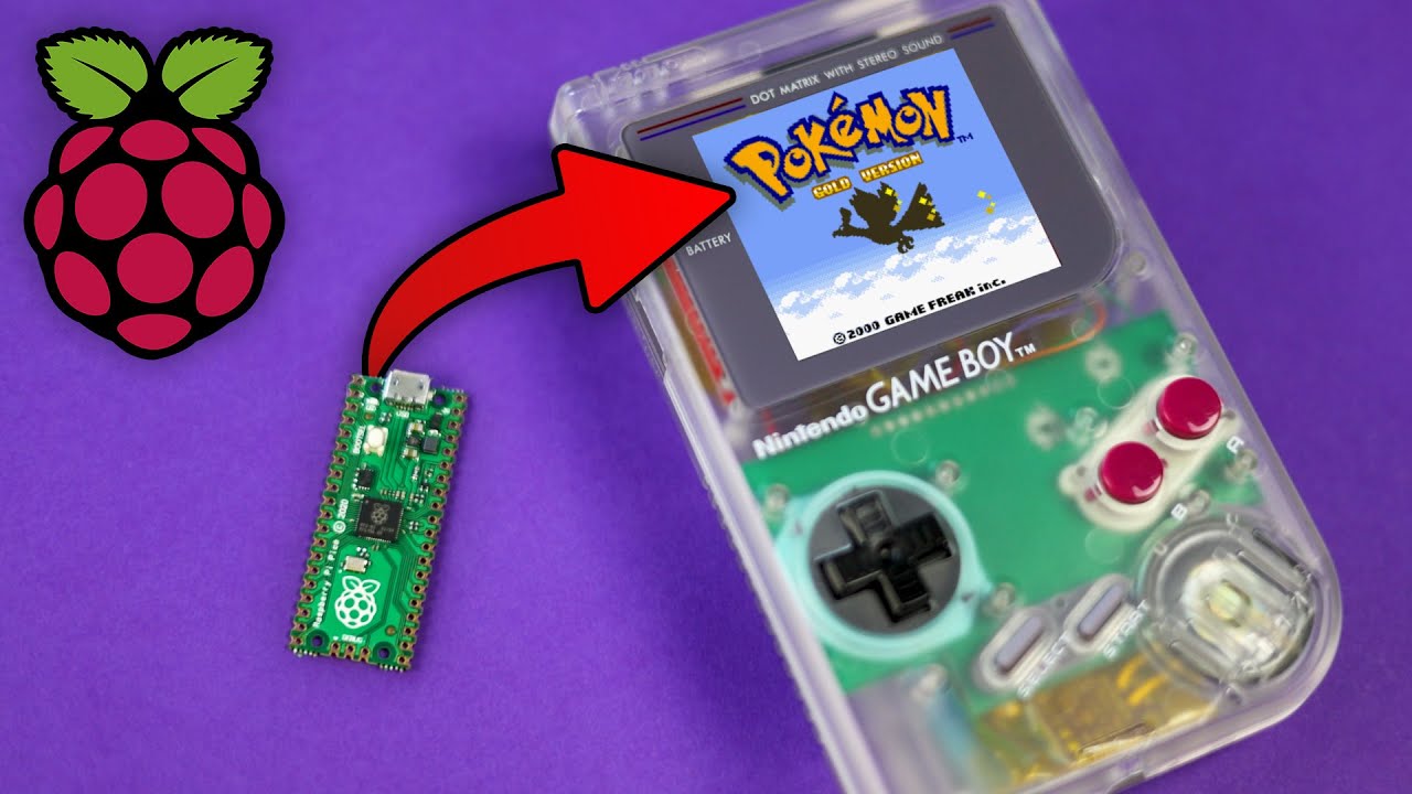 I made a Raspberry Pi Pico Powered Game Boy! | The Pico Boy
