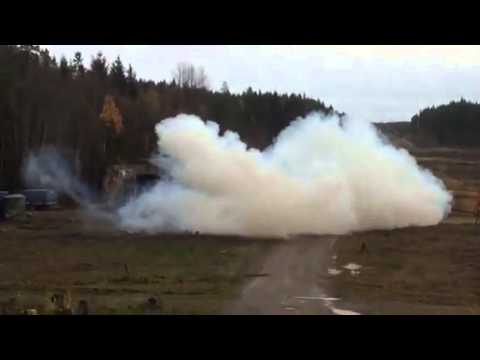 Vasa warship cannon tested