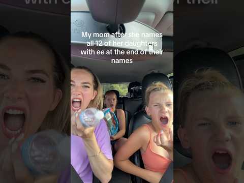 My Mom after she named ALL 12 daughters with ee at the end of their names! 😂 #notenoughnelsons