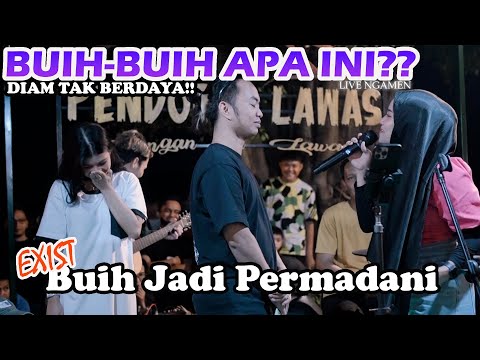 Merinding!!! Buih Jadi Prmadani - Exist (Live Ngamen) Zinidin Zidan Ft. Yaya Nadila