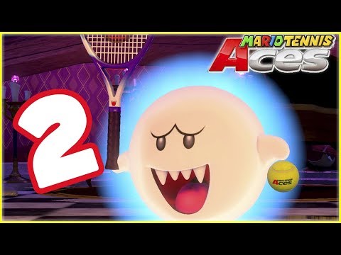 Mario Tennis Aces Story Part 2 Bay Ferry & Mirage Mansion (Nintendo Switch)