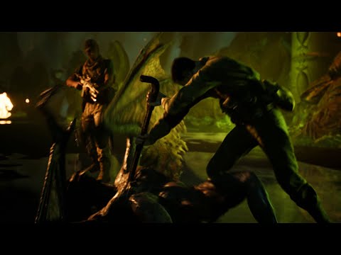 Salim & Jason Vs Vampire Aliens Fight Scene - House of Ashes 2021