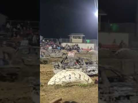 New Alexandria Lions Club demolition derby. limited weld full size. Run your car not your mouth
