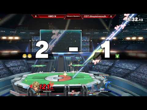 CDT ilikepieinmouth vs HMO N - Smash Ultimate - WQ - King of the Sticks 2019