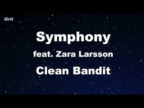 Symphony feat. Zara Larsson - Clean Bandit Karaoke 【No Guide Melody】 Instrumental