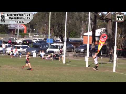 BDAFL 1st Division Highlights - Killarney Vale v Wyong Lakes