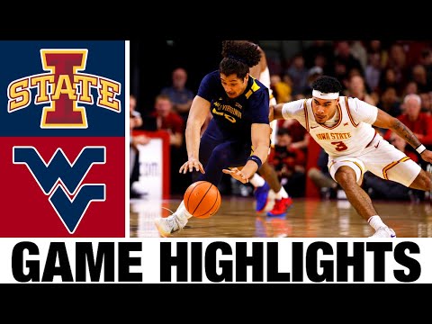 #3 Iowa State vs West Virginia Highlights | Men's Basketball | College Basketball 2025