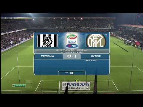 Stagione 2014/2015 - Cesena vs. Inter (0:1) Highlights