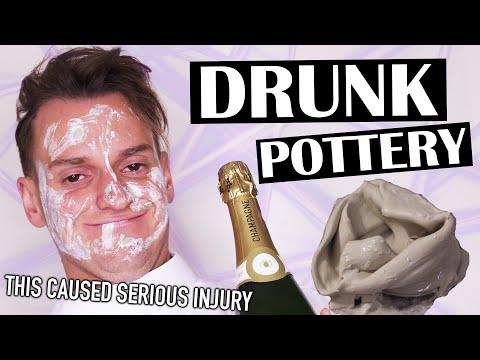 Making Pottery Drunk | Philip Green | Attempting Drunk DIY Pottery | Fail Tik Tok - Philip Green