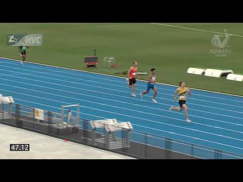 HVC 08.01.2022. Men 400m F race