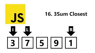 Download the video "Javascript Leetcode 16 3Sum Closest 最接近的三数之和 卡坦刷题 mkv"