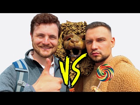 ALMAN vs BRATAN at the amusement park (with Phil Laude) Part 2 | Slavik Junge