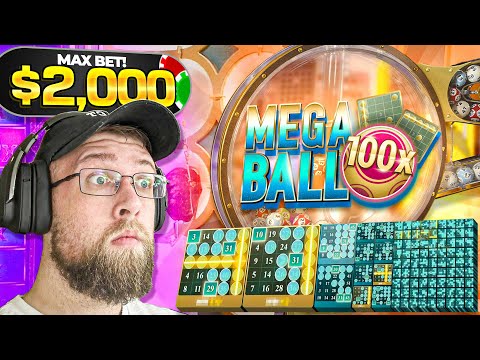 Ich habe bei der Mega Ball Live-Spielshow die Höchsteinsätze und die Höchstkartenanzahl erreicht!