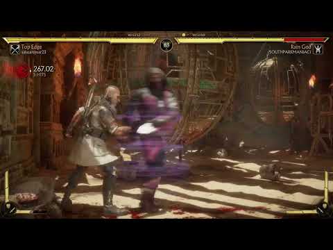Mk11 kl rain vs kabal spammer trash talker