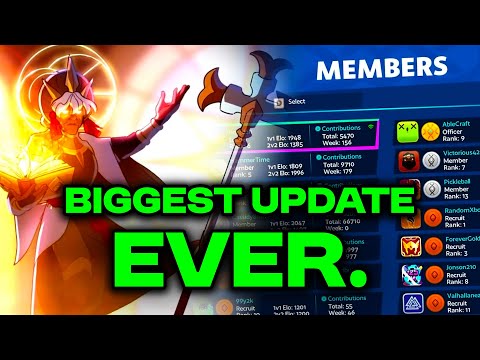 It's Time To Play Brawlhalla Again!! NEW LEGEND + GUILDS