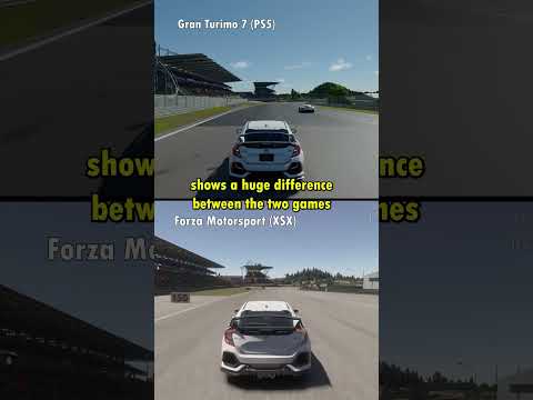 Forza Motorsport on Series X looks Insane Vs. Gran Turismo 7 PS5