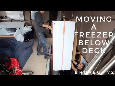 Moving a Freezer Below Deck - Project Brupeg Ep. 172