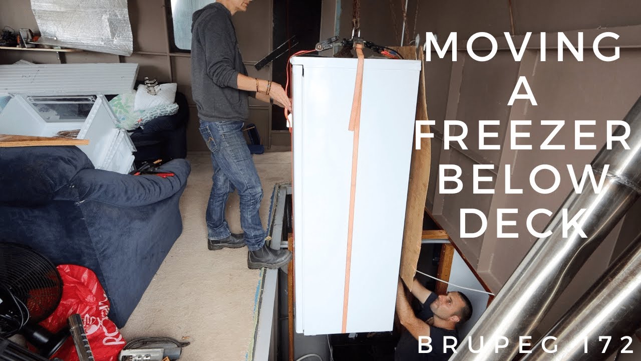 Moving a Freezer Below Deck - Project Brupeg Ep. 172