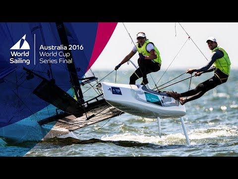 Sailing World Cup Melbourne Final - Medal Races - RS:X, 49er, Nacra 17, Kiteboarding