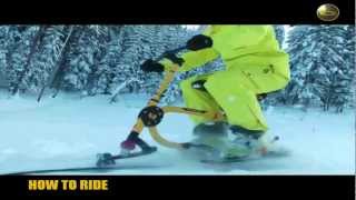 preview picture of video 'Snowbike HOW TO RIDE.mp4'