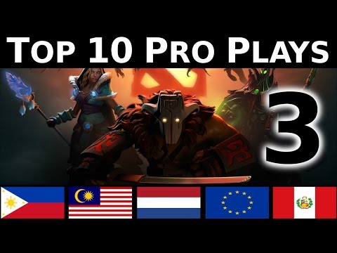 Dota 2 Top 10 Pro plays 3 - EPIC BASE RACE !