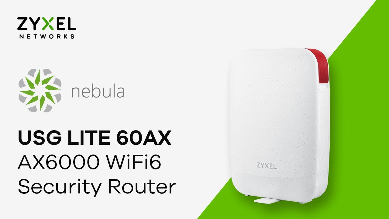 USG LITE 60AX WiFi 6 AX6000 Security Router | Nebula