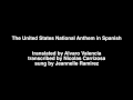 The US National Anthem in Spanish 