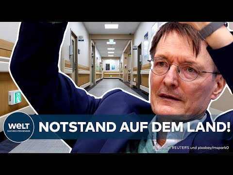 DEUTSCHLAND: "Klinikstandorte fallen weg!" Dachverband warnt vor Karl Lauterbachs Krankenhausreform!
