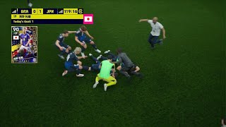 #efootball2025 #オンライン対戦 #nationalteams  #テーマイベント #日本代表　ブラジル代表戦