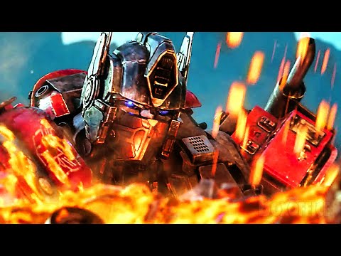 Luta final COMPLETA de Transformers: O Despertar das Feras 🌀 4K