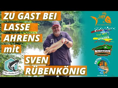 Mit Sven Rübenkönig zu Gast bei Lasse Ahrens im Angelparadies Burgdorf Vlog #31