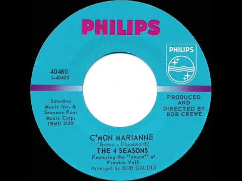 1967 HITS ARCHIVE: C’mon Marianne - 4 Seasons (mono 45)