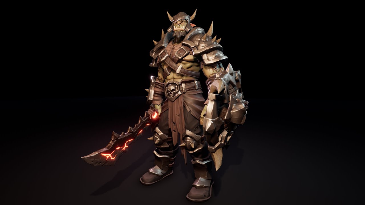 Orc Warrior EpicSkeletonDemo