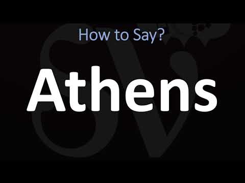How to Pronounce Athens? (CORRECTLY)