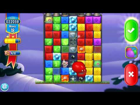 Pet Rescue Saga Level 6144 - NO BOOSTERS | SKILLGAMING ✔️