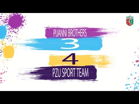 PIJANNI BROTHERS 3 : 4 PZU SPORT TEAM - II LIGA - 5 KOLEJKA SEZON LATO 2019