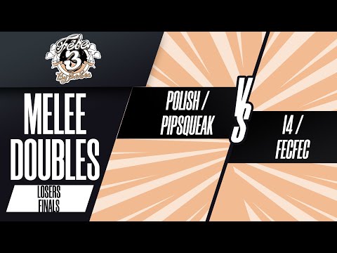 Polish / Pipsqueak vs i4 / Fecfec - Melee Doubles Losers Finals - Fête 3: By the Sea