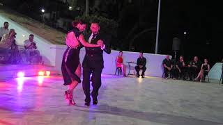 Georgia Priskou & Loukas Balokas at Samos Tango Festival 2023, Aigiannakis Theater, Vathy ,Kreikka 2