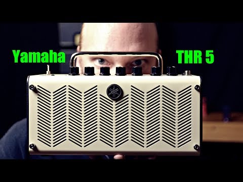 Yamaha THR5 10-Watt 2x3" Stereo Digital Modeling Guitar Combo 2013 - Present - Tan image 5